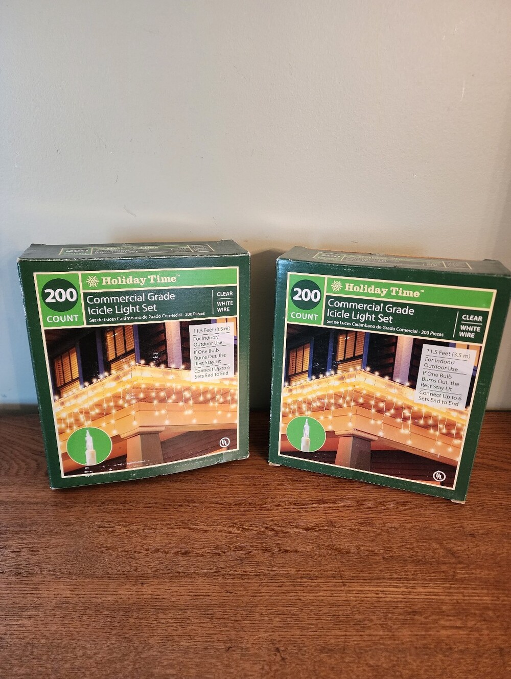 Holiday Time Icicle Light Sets